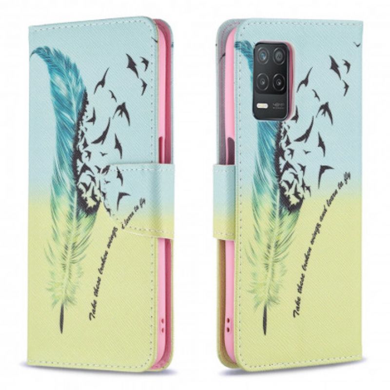 Kožené Pouzdro Realme 8 5g Naučte Se Létat