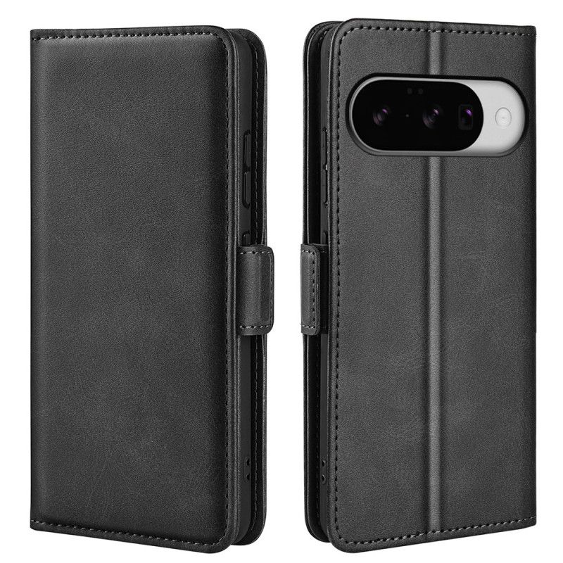 Kožený Kryt Google Pixel 10 / 10 Pro Dvojitá Spona