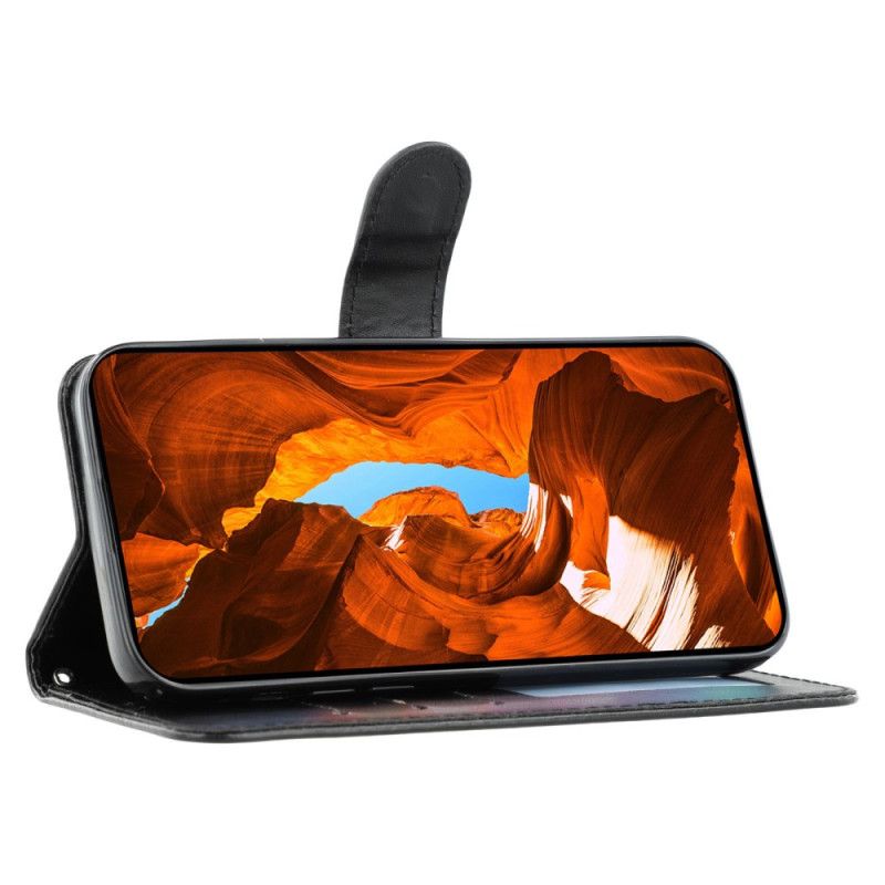 Kožený Kryt Google Pixel 10 / 10 Pro Kožený Efekt S Páskem