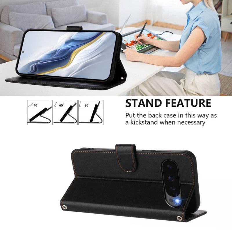 Kožený Kryt Google Pixel 10 / 10 Pro Jednoduchá Řada