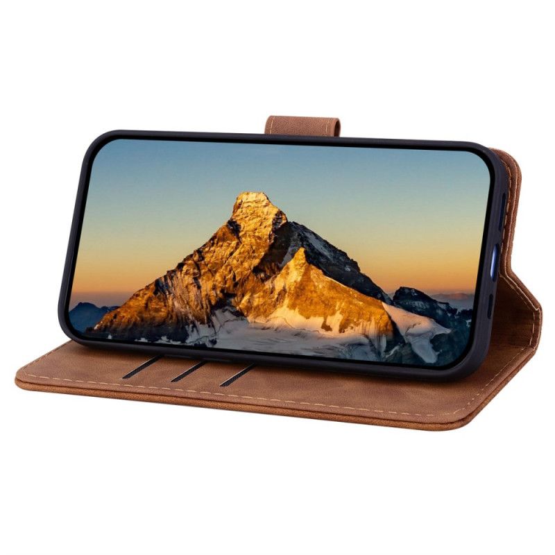 Kožený Kryt Google Pixel 10 / 10 Pro Květinový Vzor