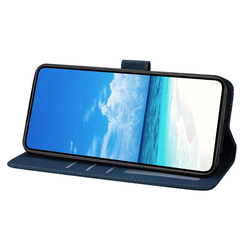 Kožený Kryt Google Pixel 10 / 10 Pro Potisk Motýlů A Květin