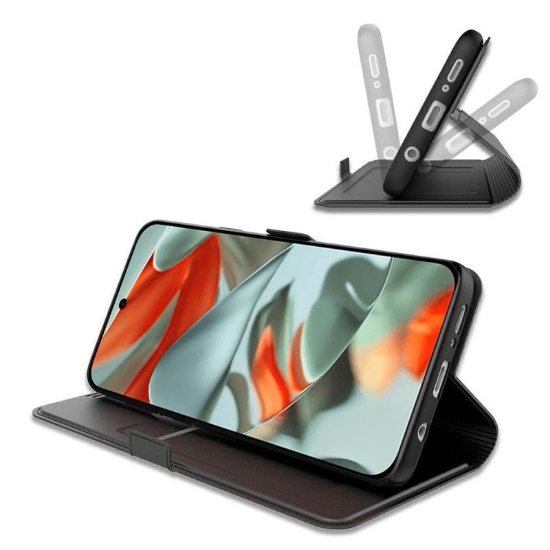 Kožený Kryt Google Pixel 10 Pro Xl Pouzdro Na Karty A Zrcátko