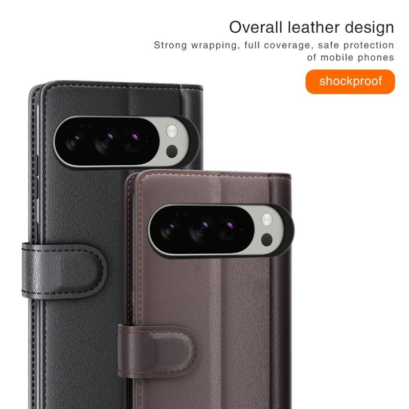 Kožený Kryt Google Pixel 10 Pro Xl Pravá Kůže