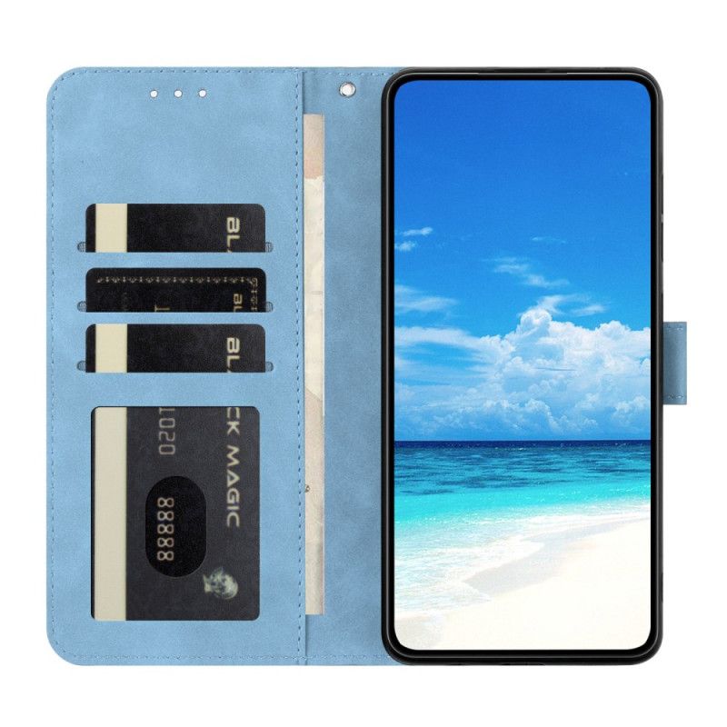 Kožený Kryt Google Pixel 10a Motýl A Květiny