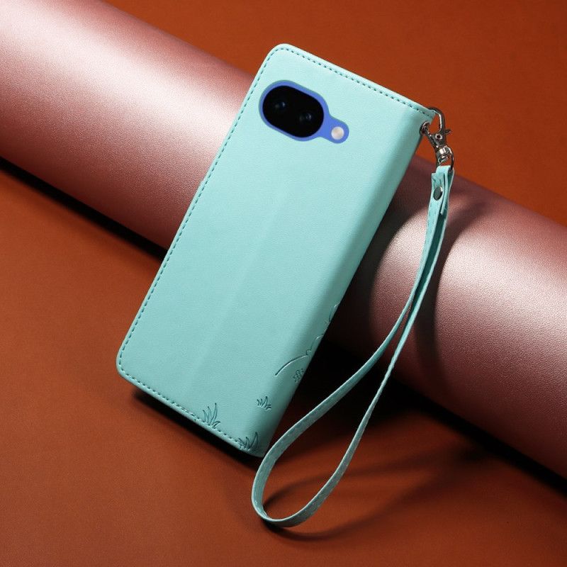 Kožený Kryt Google Pixel 10a Rfid Ochrana A Psí Vzor