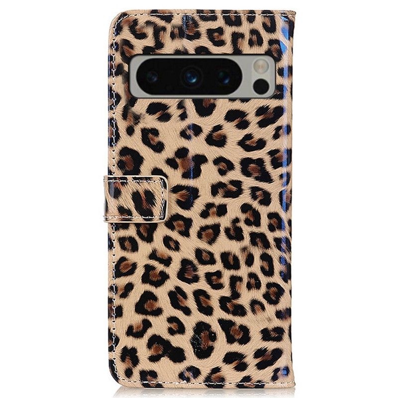 Kožený Kryt Google Pixel 8 Pro Leopard