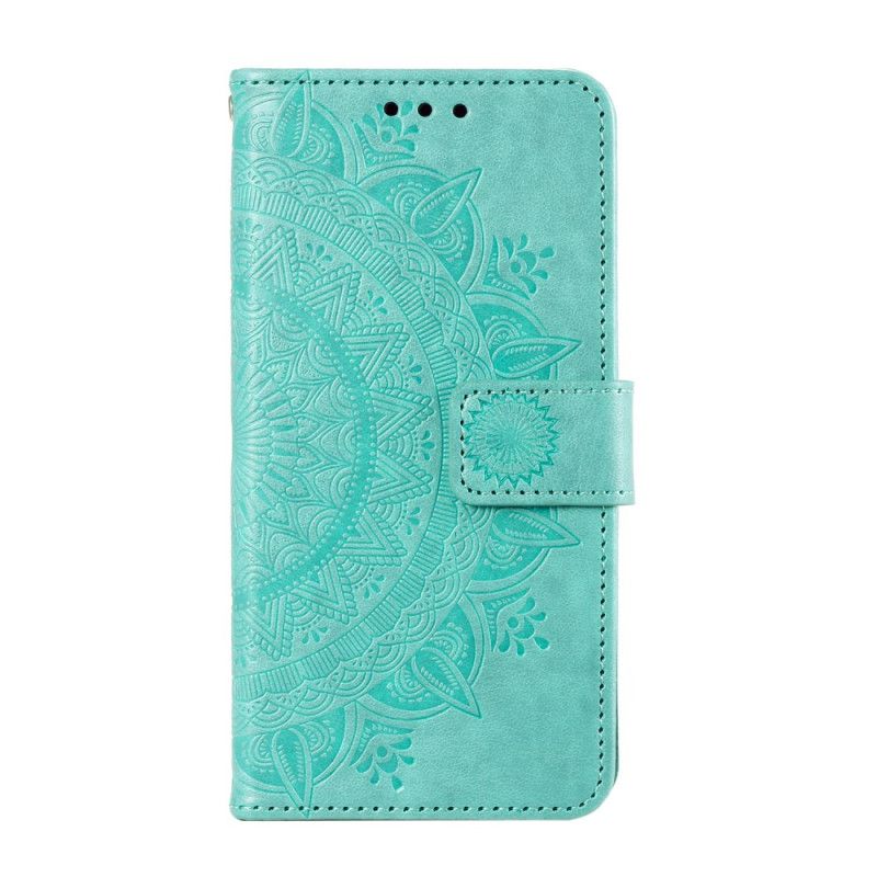 Kožený Kryt Google Pixel 9 Pro Mandala Sun S Popruhem