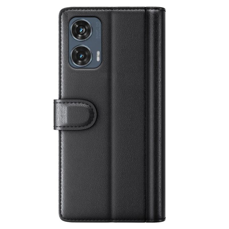 Kožený Kryt Motorola Edge 50 Fusion Kůže