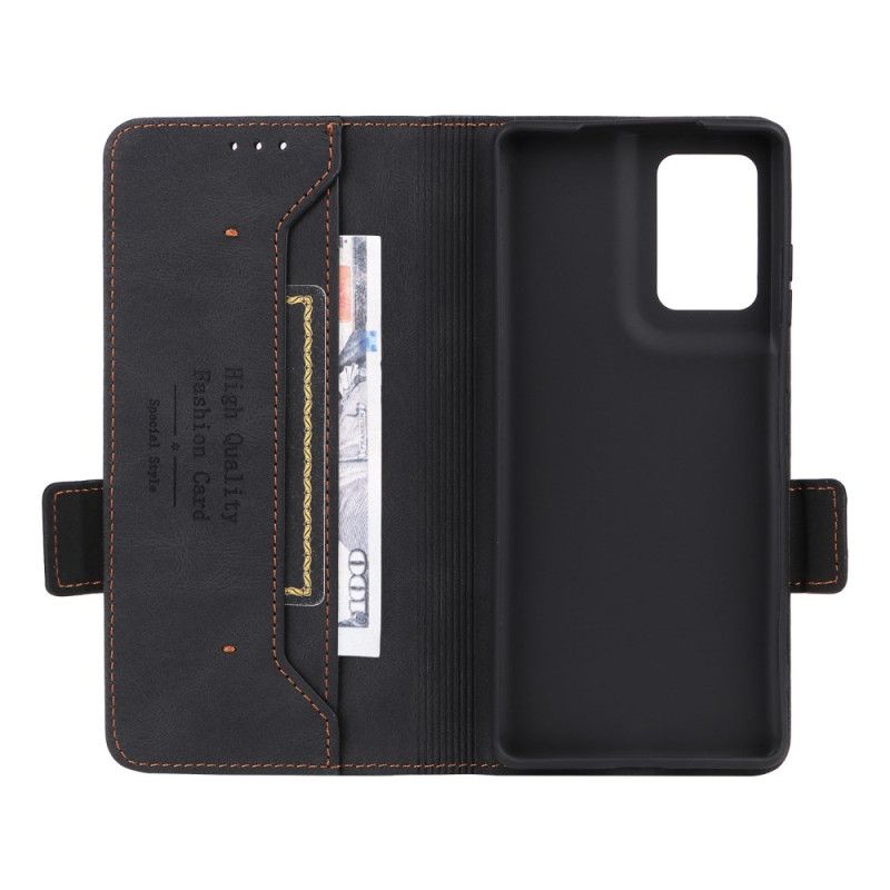 Kožený Kryt Motorola Edge 50 Fusion Retro Design