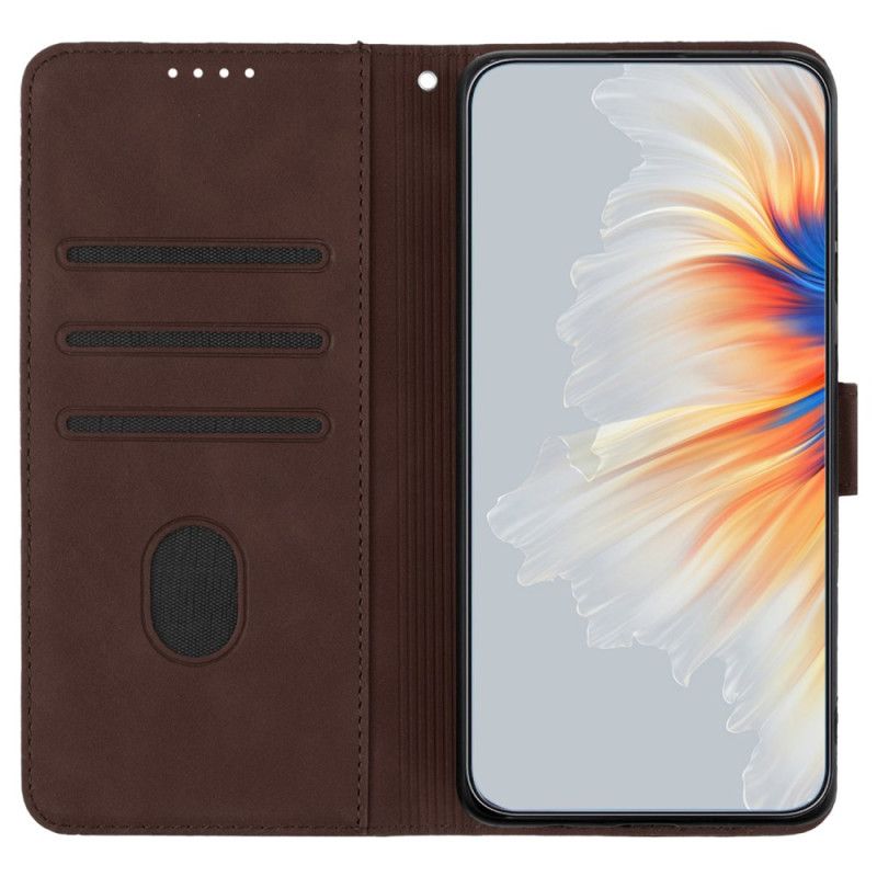 Kožený Kryt Motorola Edge 50 Fusion Úsměv