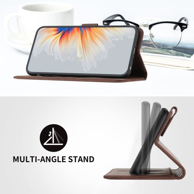 Kožený Kryt Motorola Edge 50 Fusion Úsměv