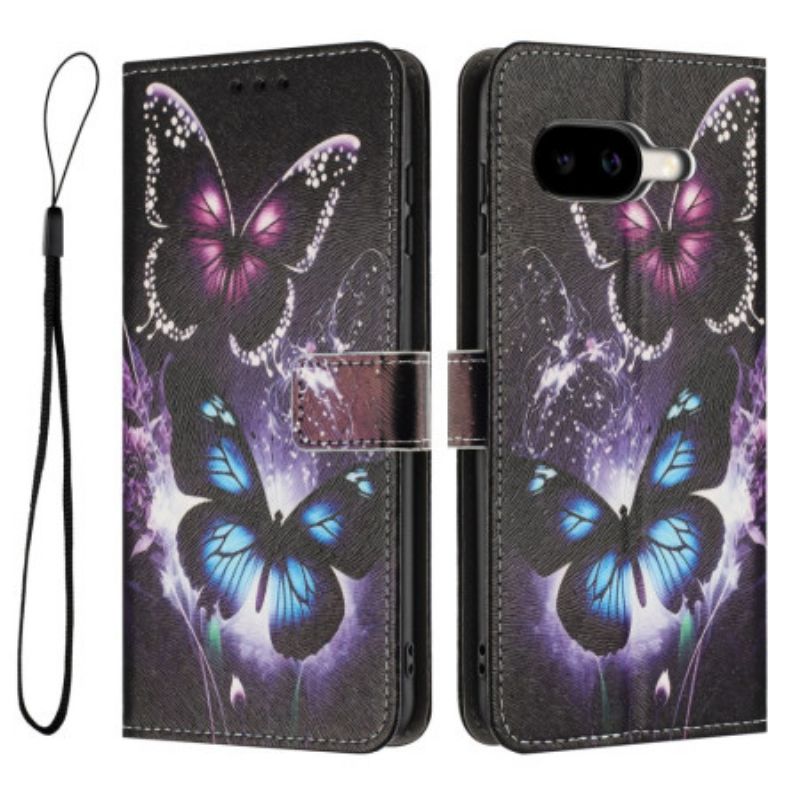 Kožený Kryt Na Google Pixel 10a Dva Motýli