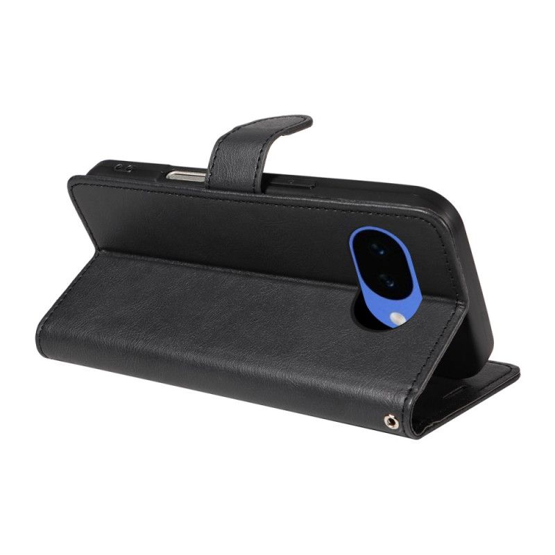 Kožený Kryt Na Google Pixel 10a Efekt Hladké Kůže