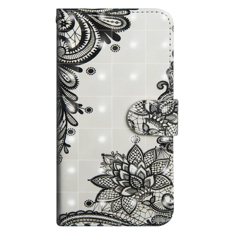 Kožený Kryt Na Google Pixel 3 Xl Krajková Mandala