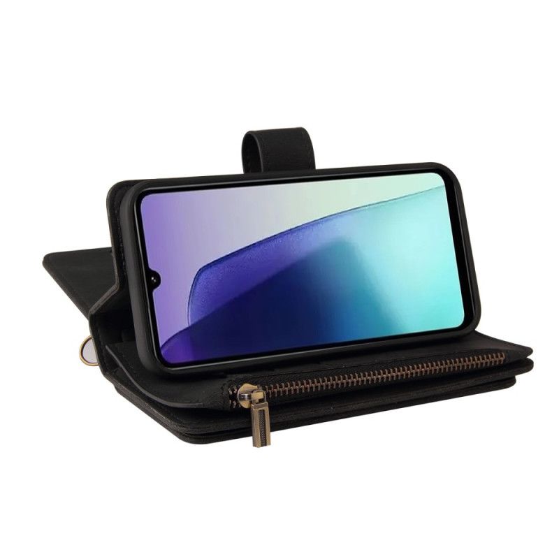 Kožený Kryt Na Motorola Edge 50 Multifunkční
