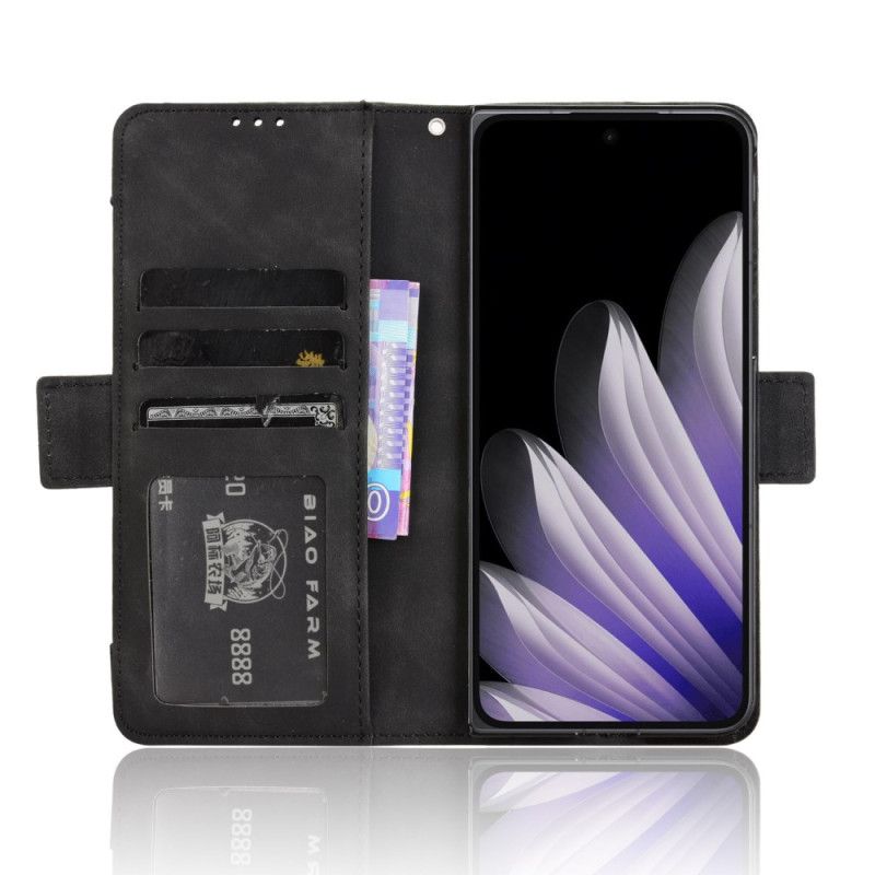 Kožený Kryt Na Oppo Find N5 Pro Více Karet