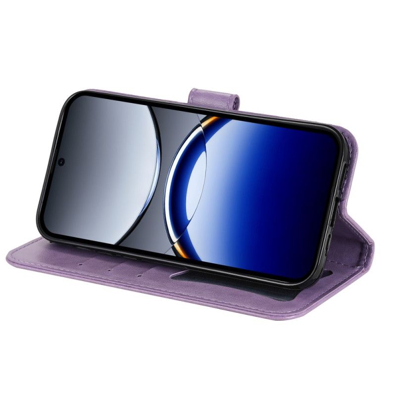 Kožený Kryt Na Oppo Find X8 Pro Potisk Mandaly