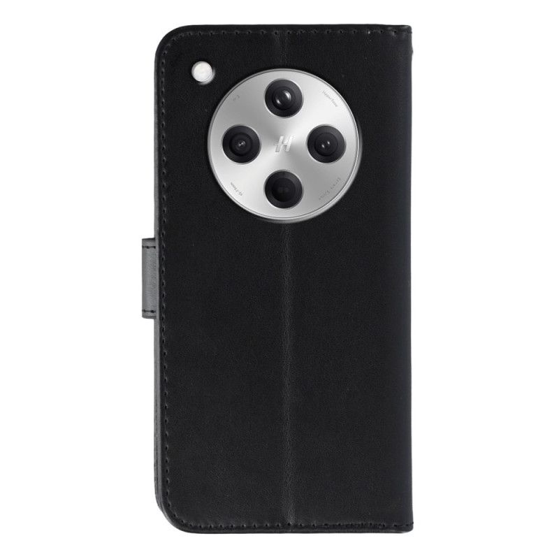 Kožený Kryt Na Oppo Find X8 Řemínek Z Umělé Kůže