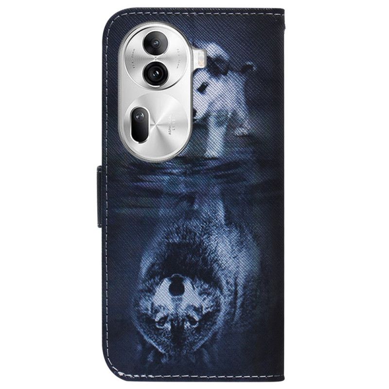 Kožený Kryt Na Oppo Reno 11 Pro 5g Sen Štěněte