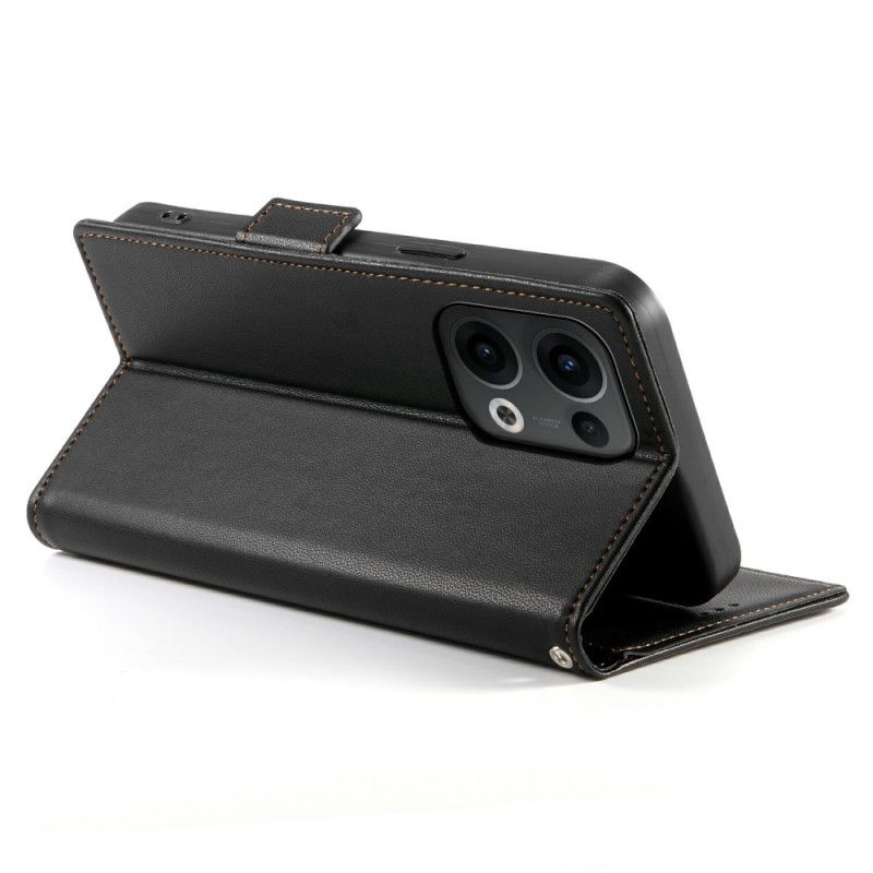 Kožený Kryt Na Oppo Reno 13 5g Dekorativní Nýt