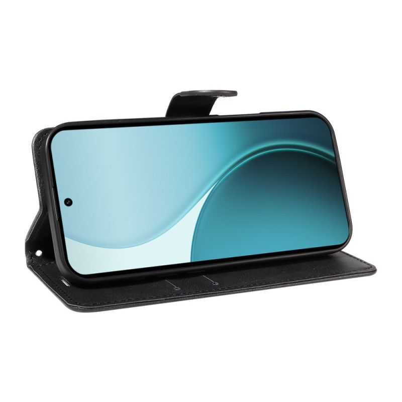 Kožený Kryt Na Oppo Reno 14 Pro 5g Jednoduchá Umělá Kůže