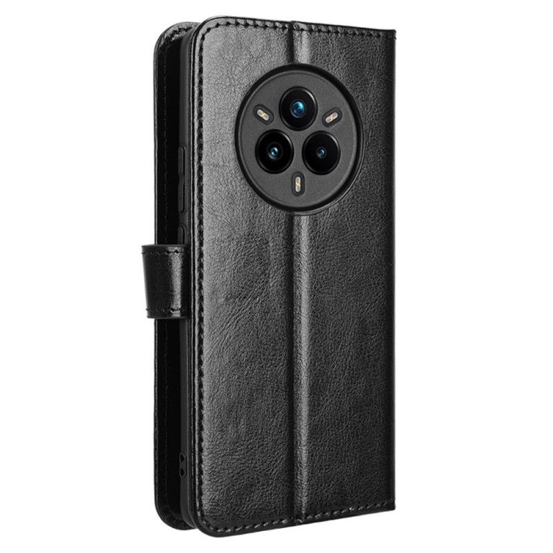 Kožený Kryt Na Realme 14 Pro Plus 5g Klasická Umělá Kůže