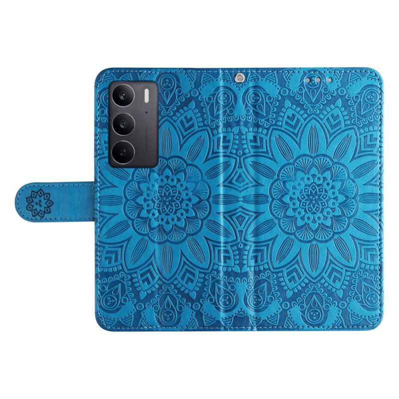 Kožený Kryt Na Realme 14x 5g Slunečnice