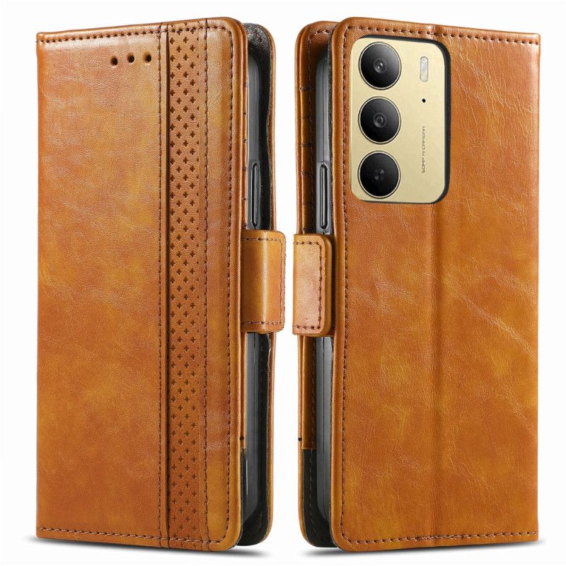 Kožený Kryt Na Realme C75 Caseneo Rfid Blokování