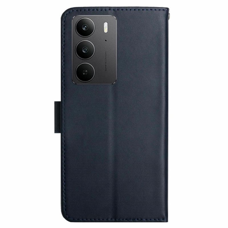 Kožený Kryt Na Realme C75 Kůže Nappa