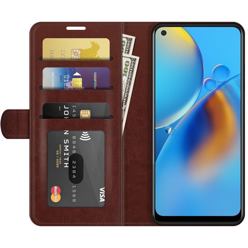 Kožený Kryt Oppo A74 4g Ultra Umělá Kůže