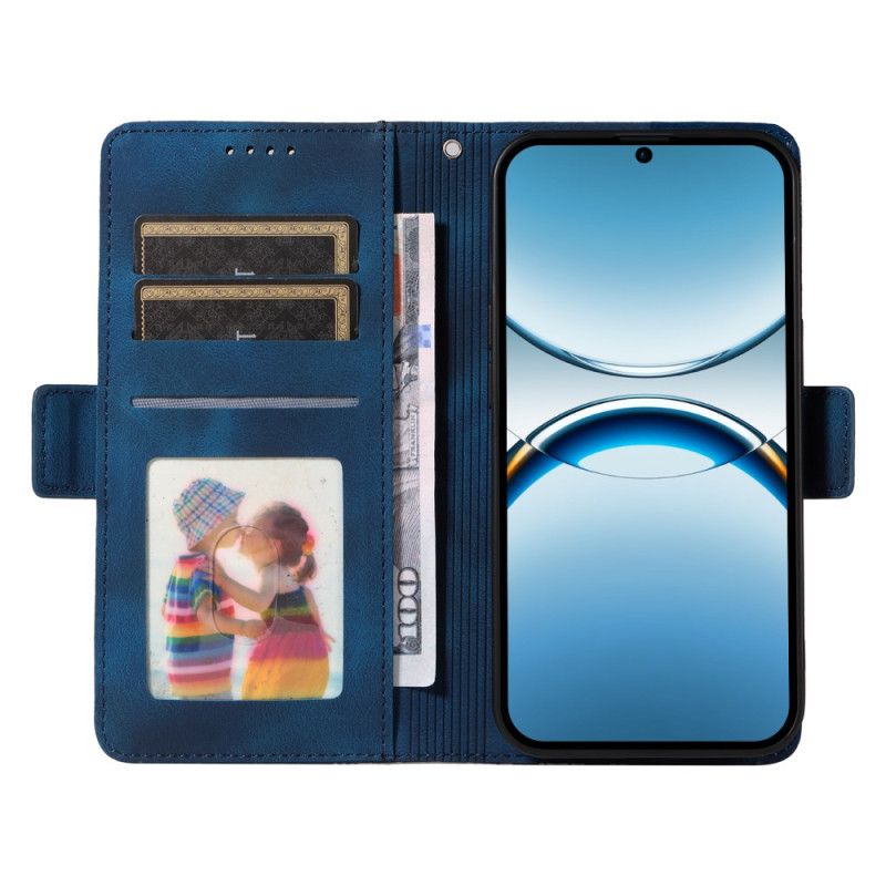 Kožený Kryt Oppo Find X8 Hvězdný Vzor