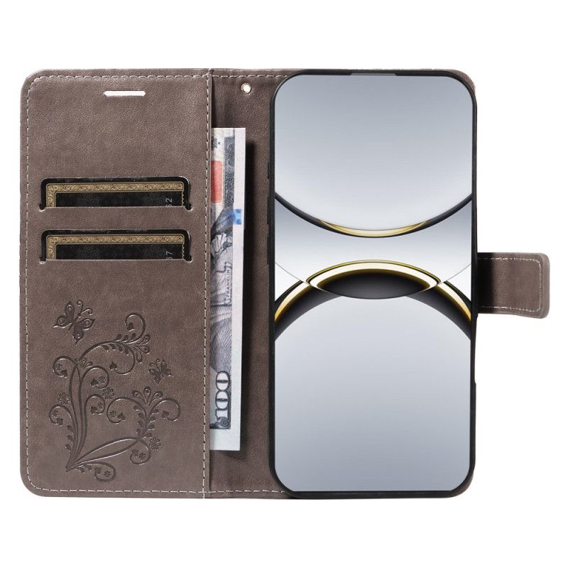 Kožený Kryt Oppo Find X8 Pro Obří Motýli