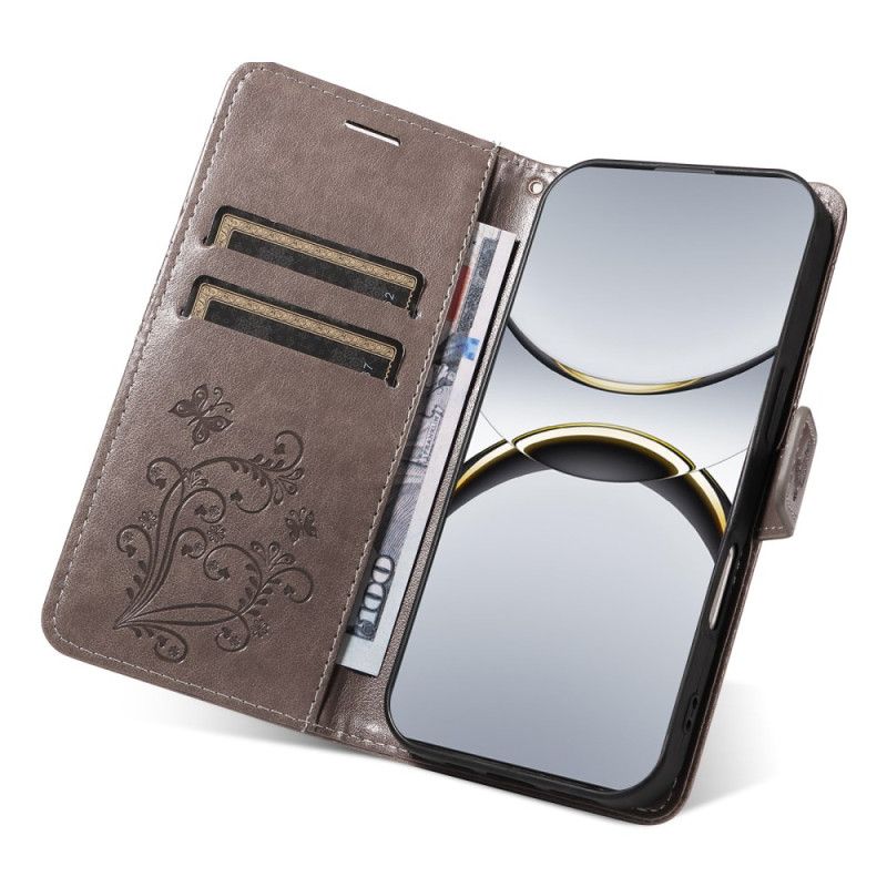 Kožený Kryt Oppo Find X8 Pro Obří Motýli