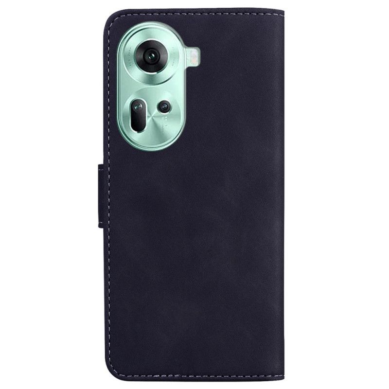 Kožený Kryt Oppo Reno 11 5g Motýl