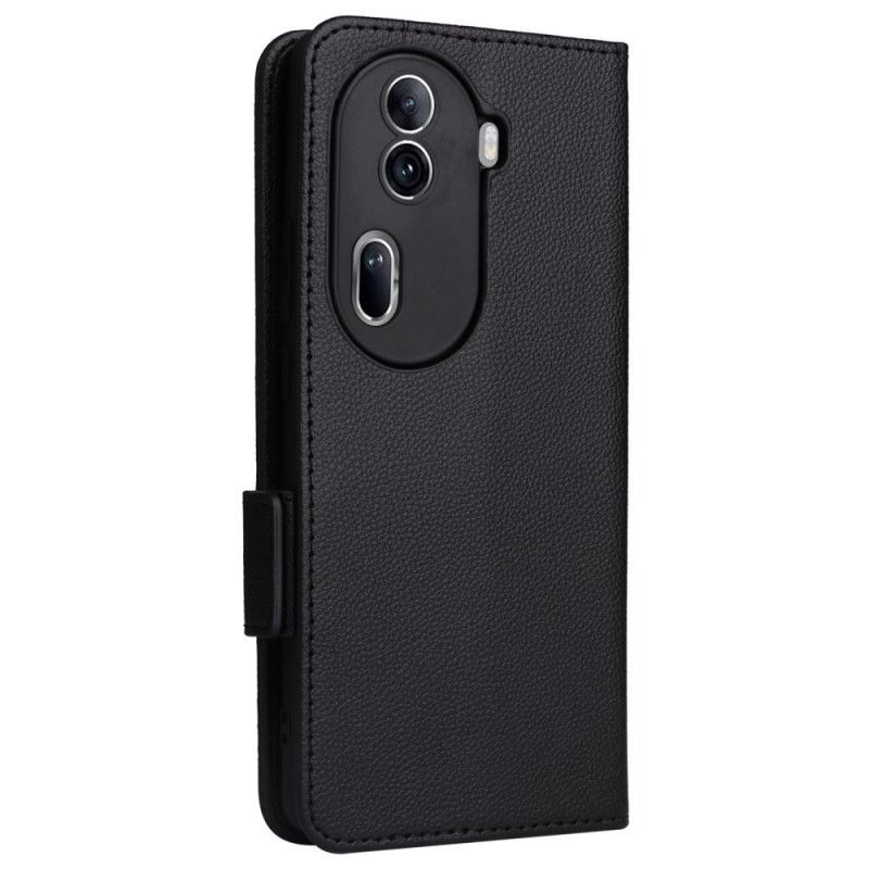Kožený Kryt Oppo Reno 11 Pro 5g Textura Litchi S Popruhem