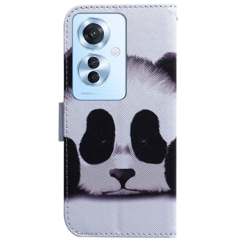 Kožený Kryt Oppo Reno 11f 5g Panda