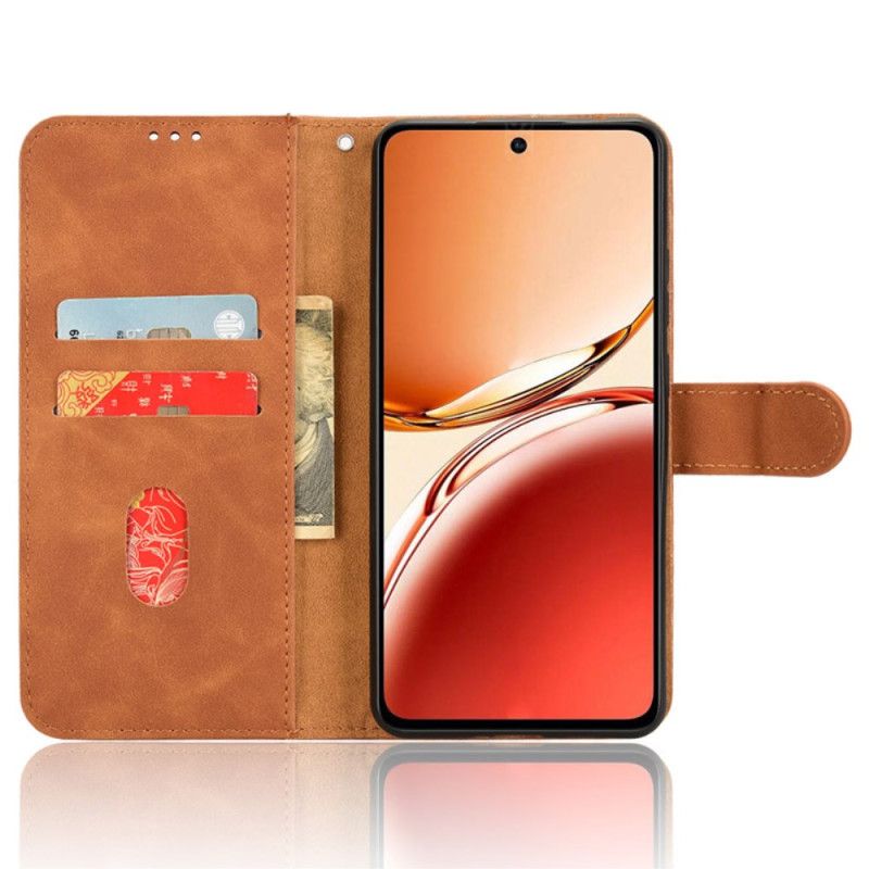 Kožený Kryt Oppo Reno 12f 5g Semišový Styl
