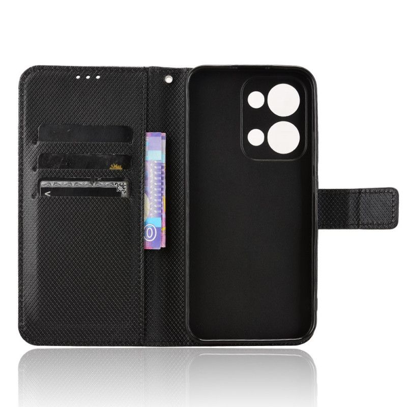 Kožený Kryt Oppo Reno 13 5g Tečky Na Popruhu