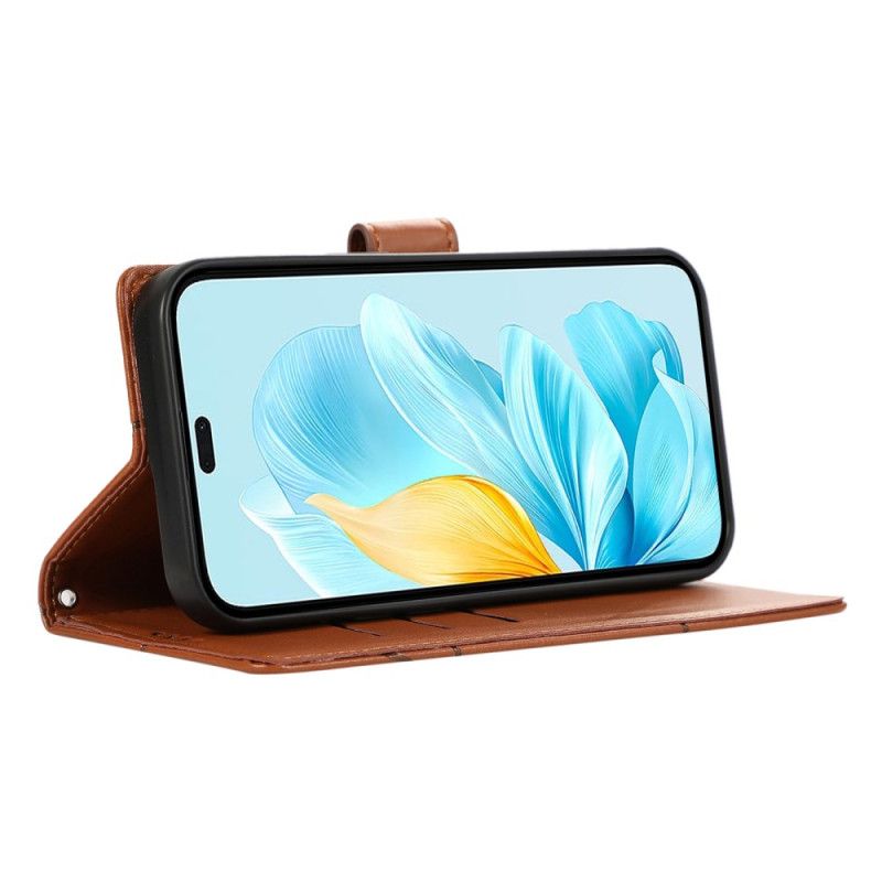 Kožený Kryt Oppo Reno 13f 4g / 5g / 13 Fs 5g Pruhy