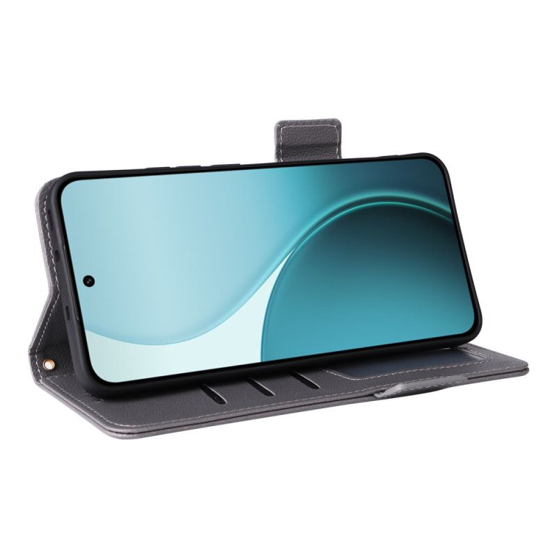 Kožený Kryt Oppo Reno 14 5g Texturovaný S Řemínkem