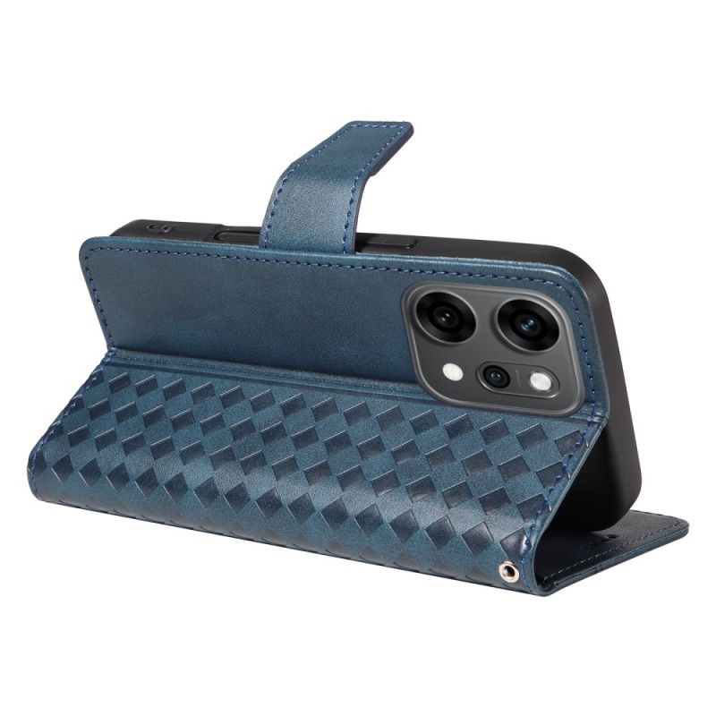 Kožený Kryt Oppo Reno 14 Pro 5g Diamantový Okraj