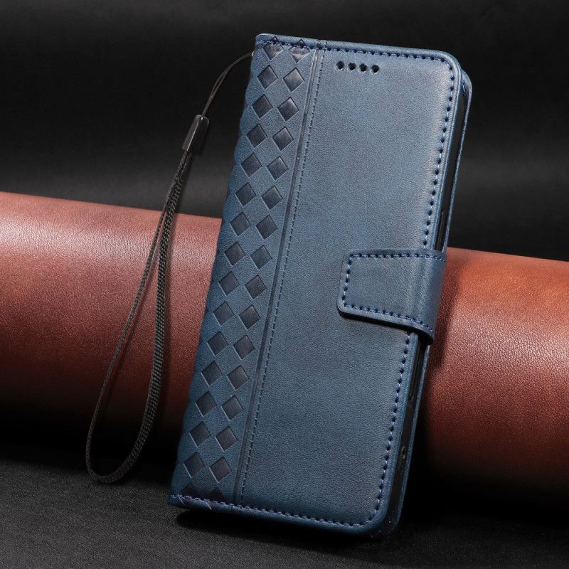 Kožený Kryt Oppo Reno 14 Pro 5g Diamantový Okraj