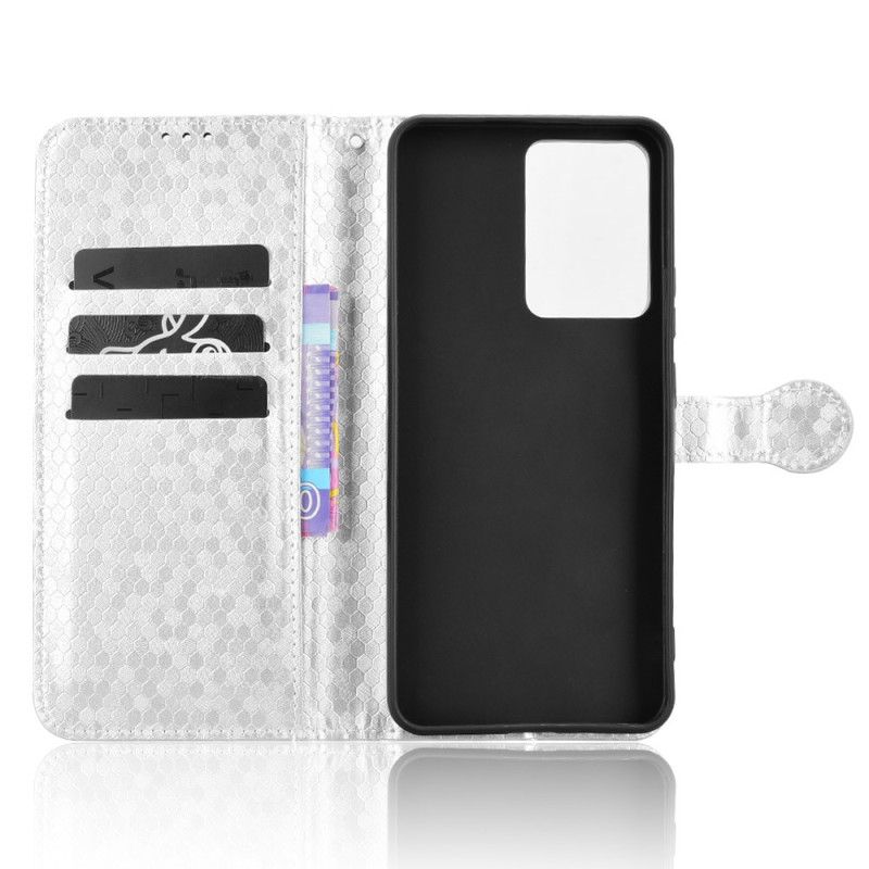 Kožený Kryt Realme 14 5g Brilantní