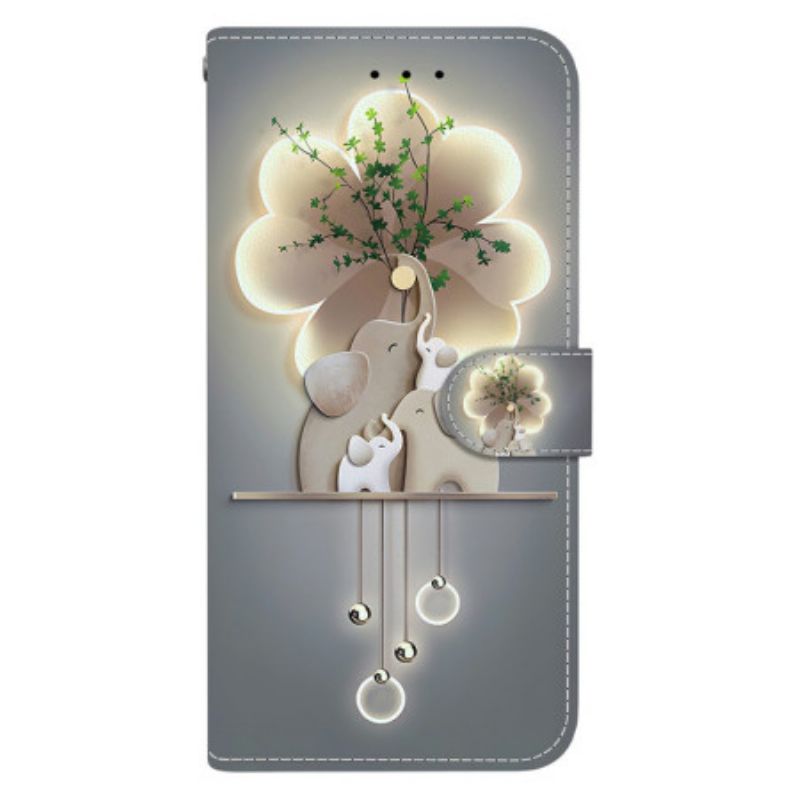 Kožený Kryt Realme 14 5g Slon