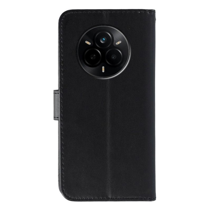 Kožený Kryt Realme 14 Pro 5g Měsíční Chrom