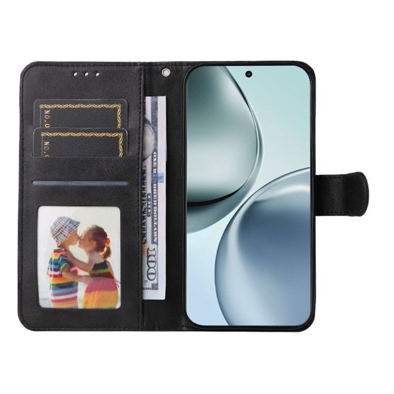 Kožený Kryt Realme 14 Pro 5g Peněženka Z Umělé Kůže