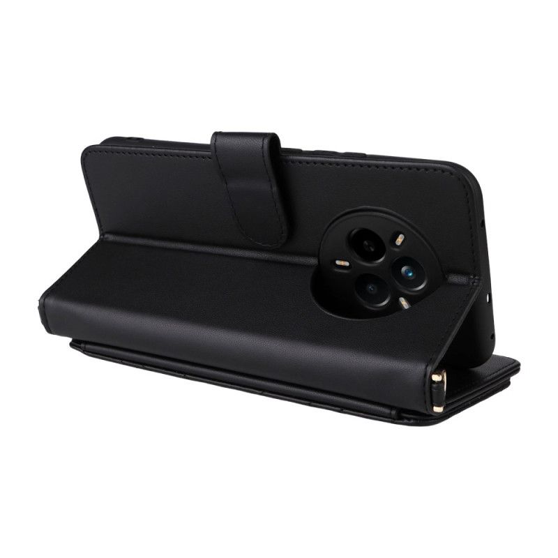 Kožený Kryt Realme 14 Pro 5g Prémiové S Ramenním Popruhem