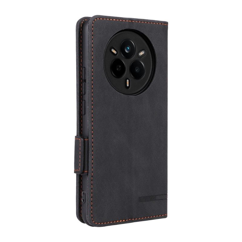 Kožený Kryt Realme 14 Pro 5g Retro Semišový Efekt