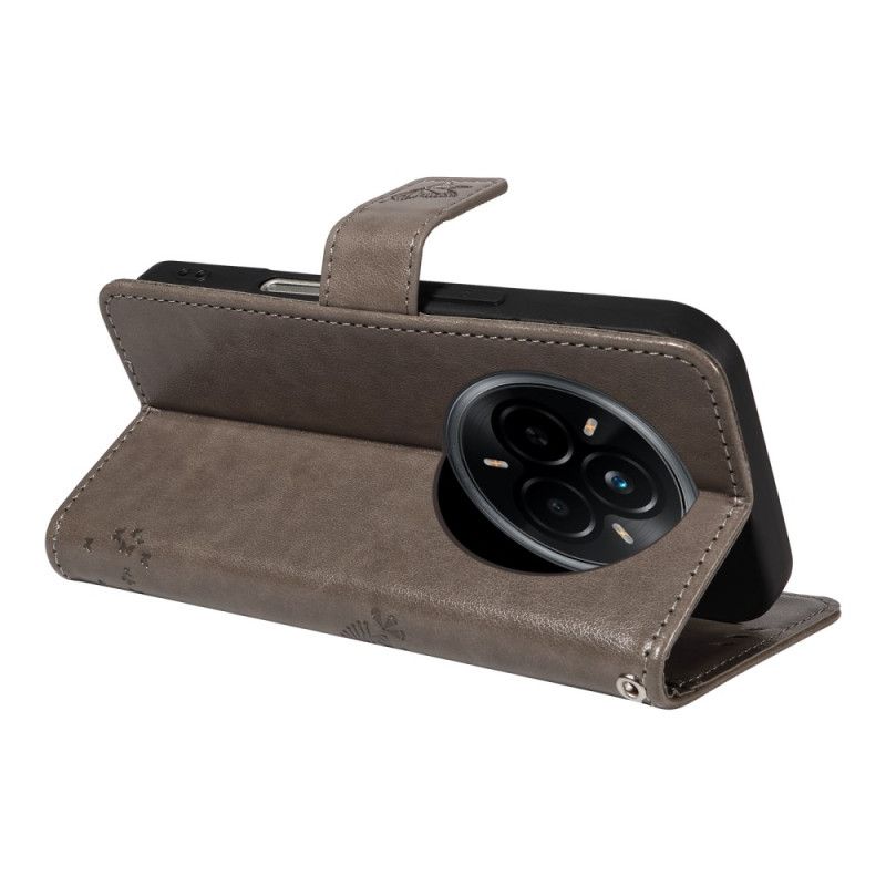 Kožený Kryt Realme 14 Pro 5g Strom A Kočka